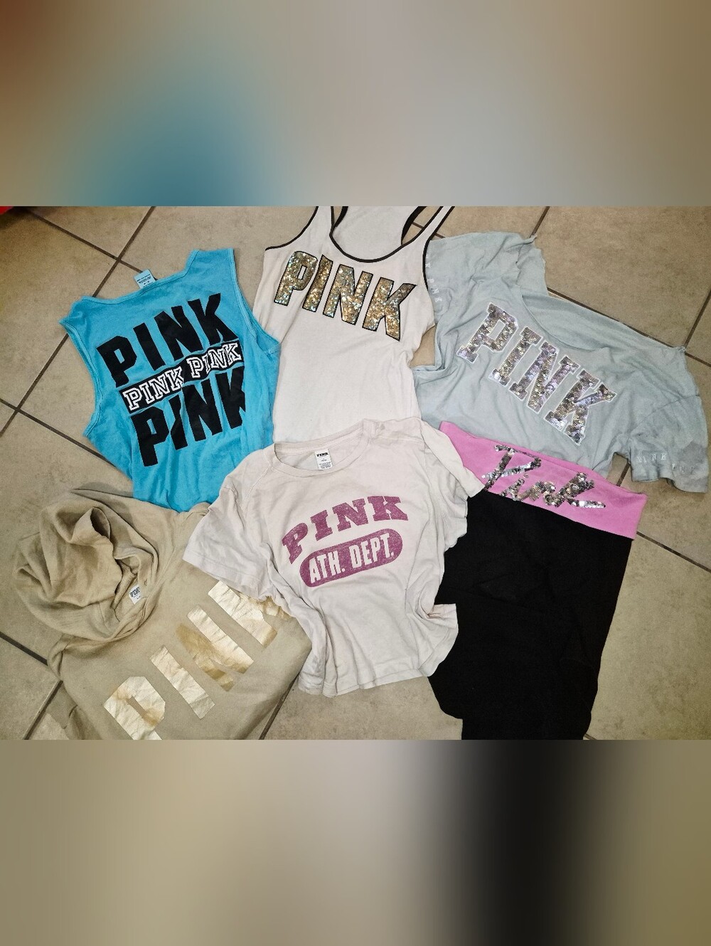 Pink Bundle Fair Conditiond Size Medium